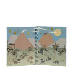 Best Konges Sløjd klistermærkebog - green