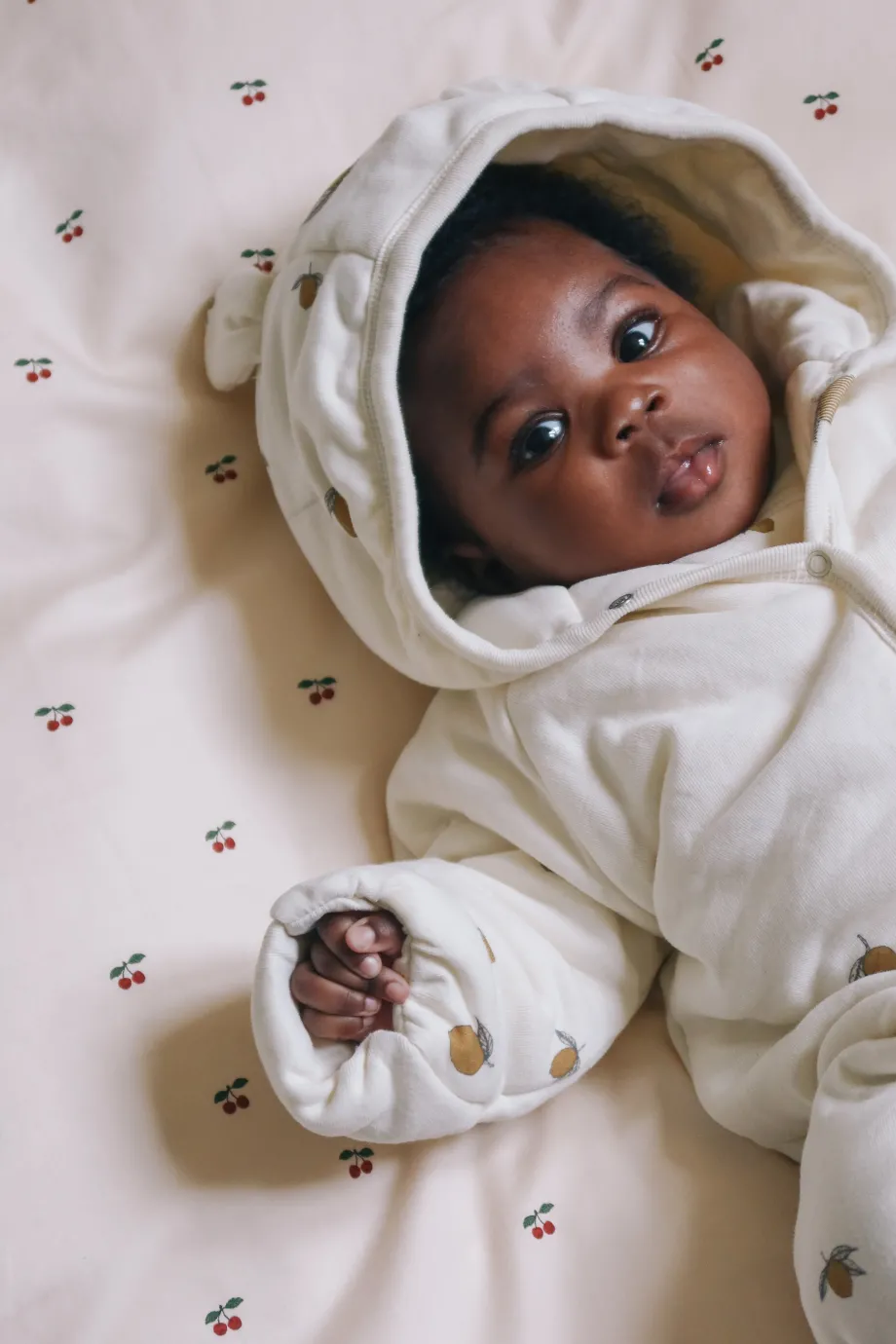 New Konges Sløjd køredragt med hætte - lemon