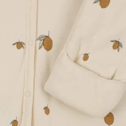 New Konges Sløjd køredragt med hætte - lemon