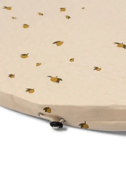 New Konges Sløjd legetæppe med opbevaring - lemon