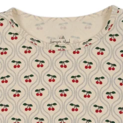 Shop Konges Sløjd lin sæt - CHERRY MOTIF cherrymotif