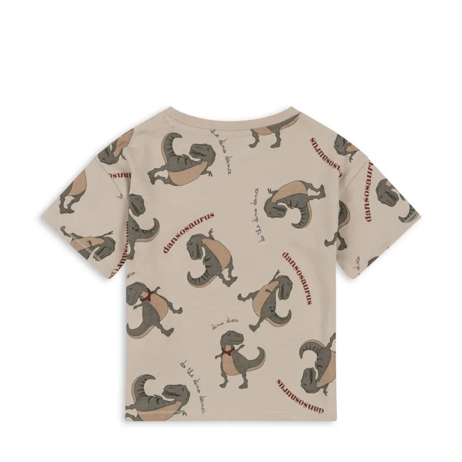 Best Sale Konges Sløjd lin tee - dansosaurus