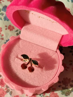 New Konges Sløjd Little ring box - cherry