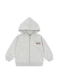 Store Konges Sløjd lou hættetrøje - GREY MELANGE greymelange