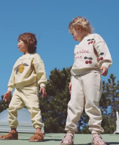 Cheap Konges Sløjd lou joggingbukser - sea mist seamist