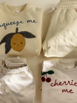 Cheap Konges Sløjd lou joggingbukser - sea mist seamist