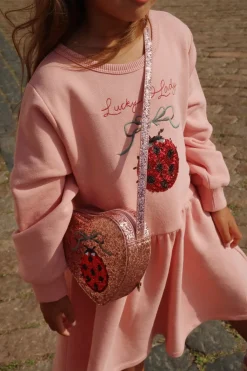 Shop Konges Sløjd Lou ladybug Kjole - ladybug glitter ladybugglitter