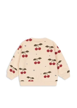 Outlet Konges Sløjd lou sweatshirt - CHERRY BESTIE cherrybestie