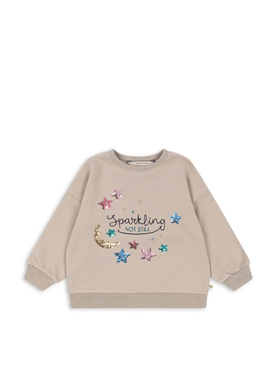 Clearance Konges Sløjd lou sweatshirt - FRENCH OAK frenchoak