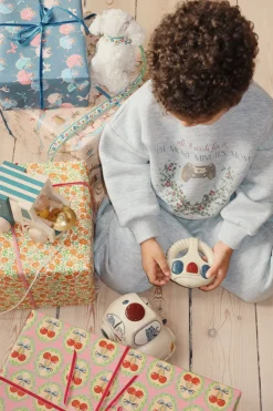 Hot Konges Sløjd lou sweatshirt - grey melange greymelange