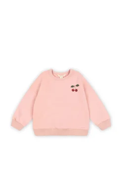 Best Konges Sløjd lou sweatshirt - MELLOW ROSE CHERRY mellowrosecherry