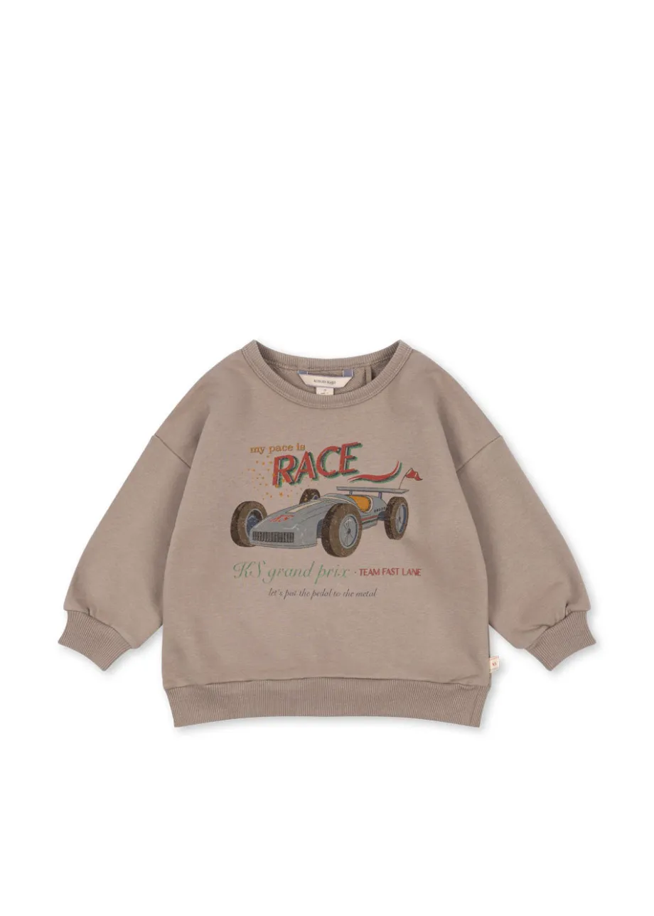 Sale Konges Sløjd lou sweatshirt - OXFORD TAN oxfordtan