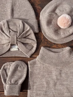 Shop Konges Sløjd LOULI TURBAN - SOFT BROWN softbrown