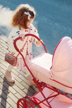 Sale Konges Sløjd LOVE LETTER TASKE - pink glitter pinkglitter