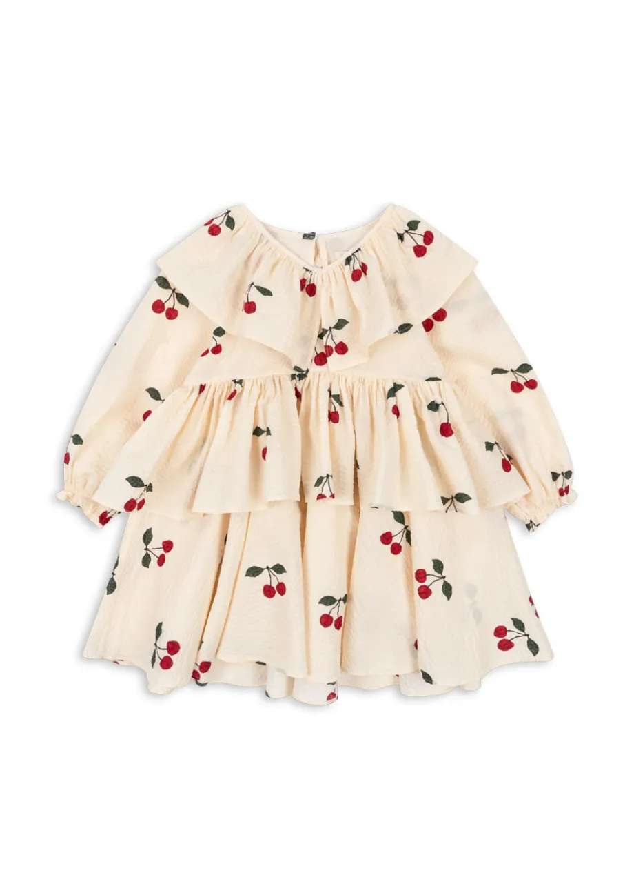 Hot Konges Sløjd LUNELLA KJOLE - MA GRANDE CERISE magrandecerise