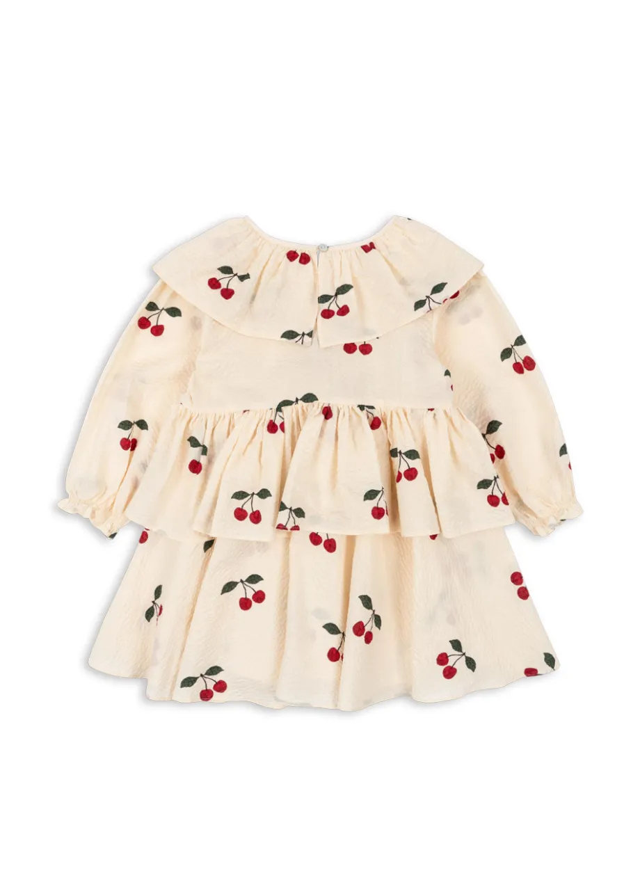 Hot Konges Sløjd LUNELLA KJOLE - MA GRANDE CERISE magrandecerise