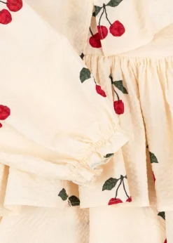 Hot Konges Sløjd LUNELLA KJOLE - MA GRANDE CERISE magrandecerise