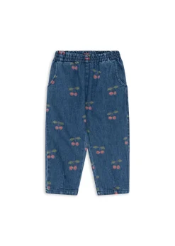 Store Konges Sløjd Magot bukser - ma grande cerise denim magrandecerisedenim