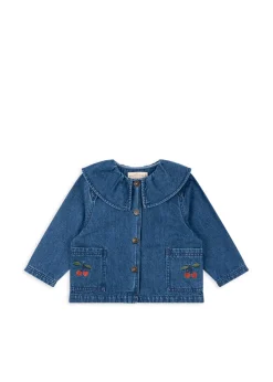 Best Konges Sløjd magot skjorte - DENIM BLUE CHERRY denimbluecherry
