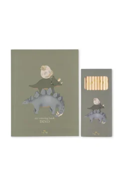 Outlet Konges Sløjd Malebog - dino