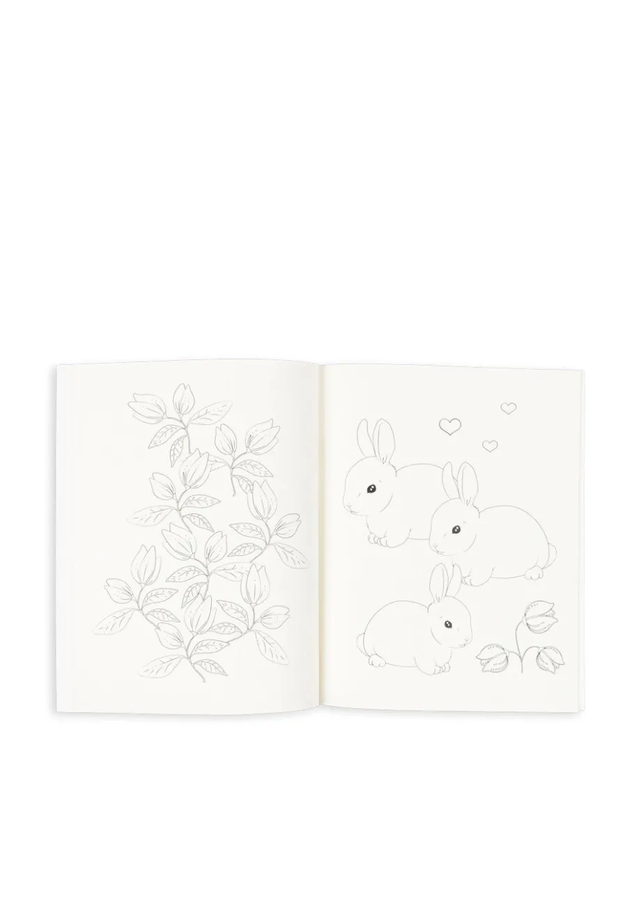 Shop Konges Sløjd MALEBOG OG FARVEBLYANTER - mizumi