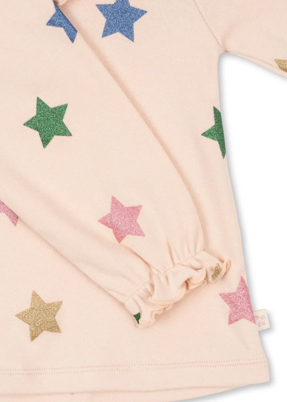 New Konges Sløjd MALLI BLUSE - STAR GLITTER starglitter