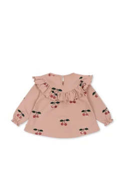 Best Sale Konges Sløjd MALLI GLIMMERBLUSE - MA GRANDE CERISE GLITTER MELLOW magrandeceriseglittermellow