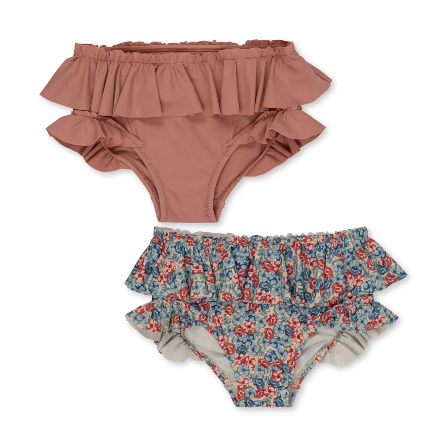 Hot Konges Sløjd manuca 2 pak badebukser - ROSIE BLUE rosieblue