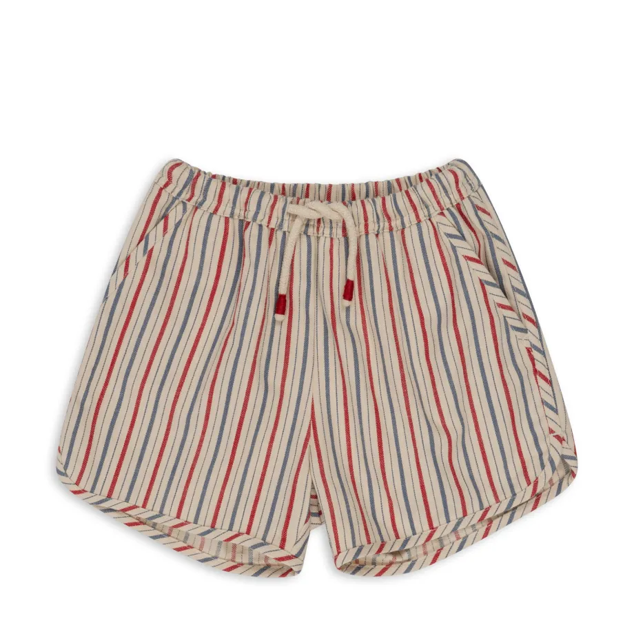 Clearance Konges Sløjd marlon shorts - ANTIQUE STRIPE antiquestripe