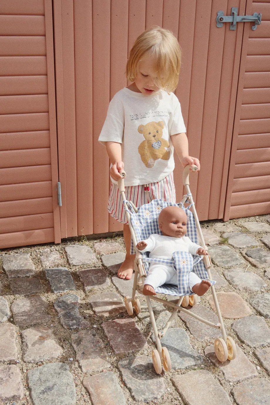 Clearance Konges Sløjd marlon shorts - ANTIQUE STRIPE antiquestripe