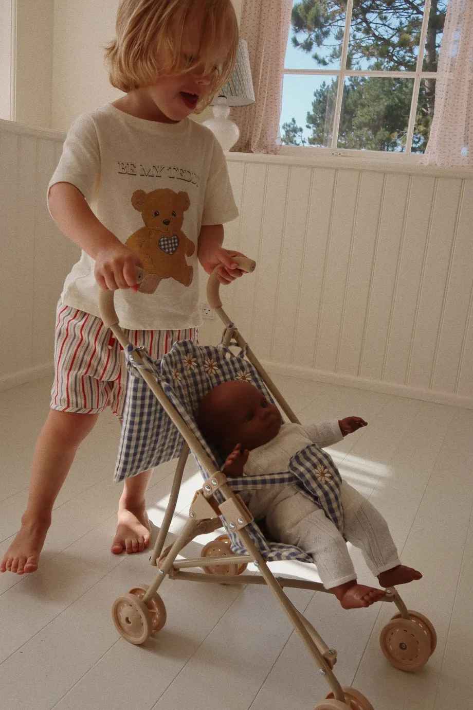 Clearance Konges Sløjd marlon shorts - ANTIQUE STRIPE antiquestripe