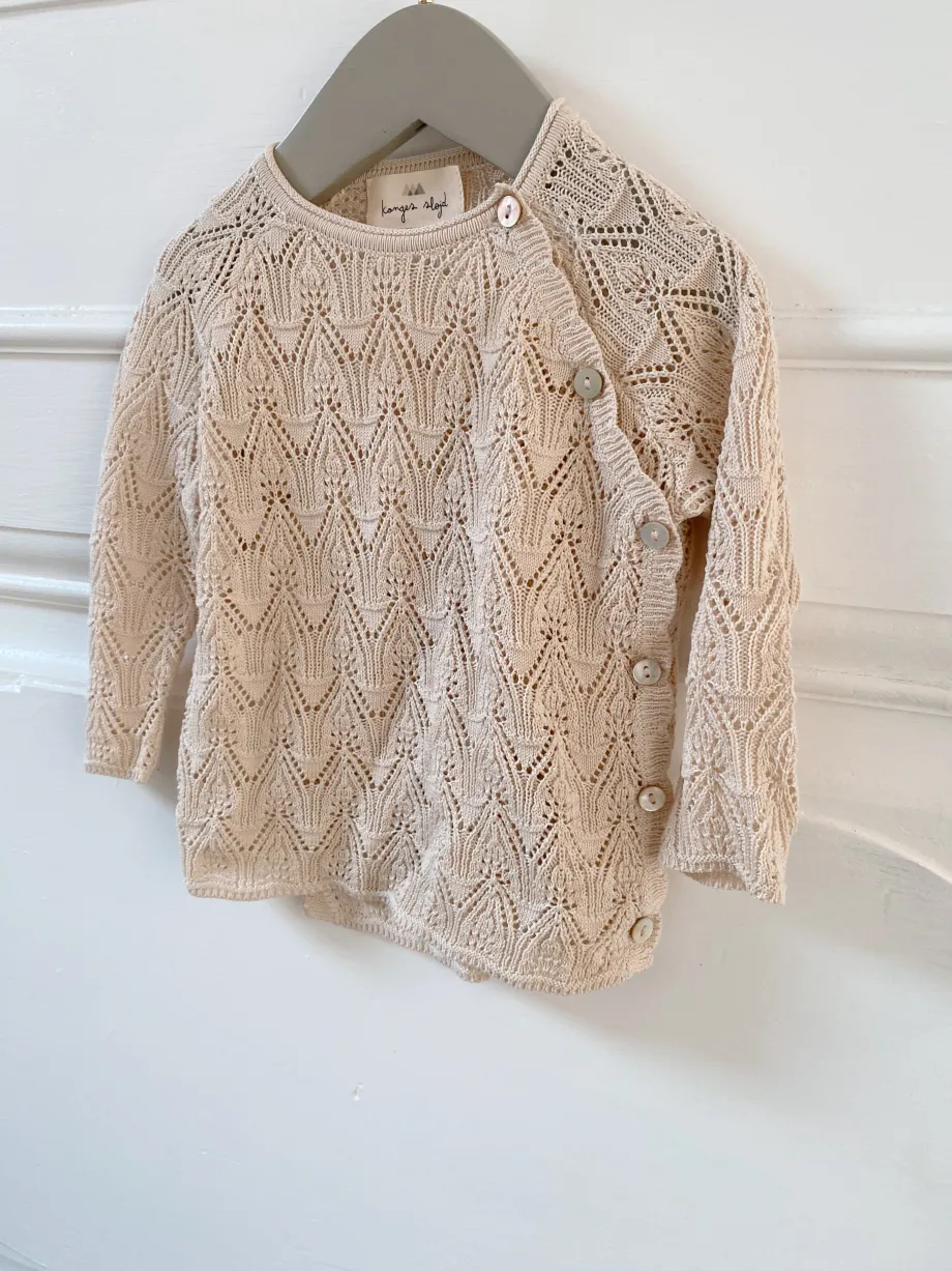 Fashion Konges Sløjd matti cardigan - nature