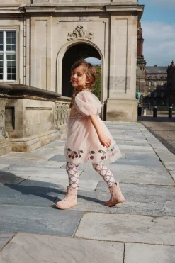 Store Konges Sløjd MEI KJOLE - GOLD BLUSH goldblush