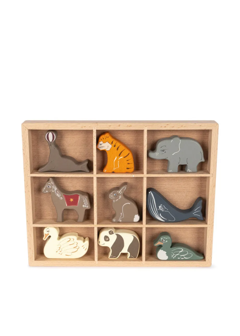 Hot Konges Sløjd MINI DYR - multi