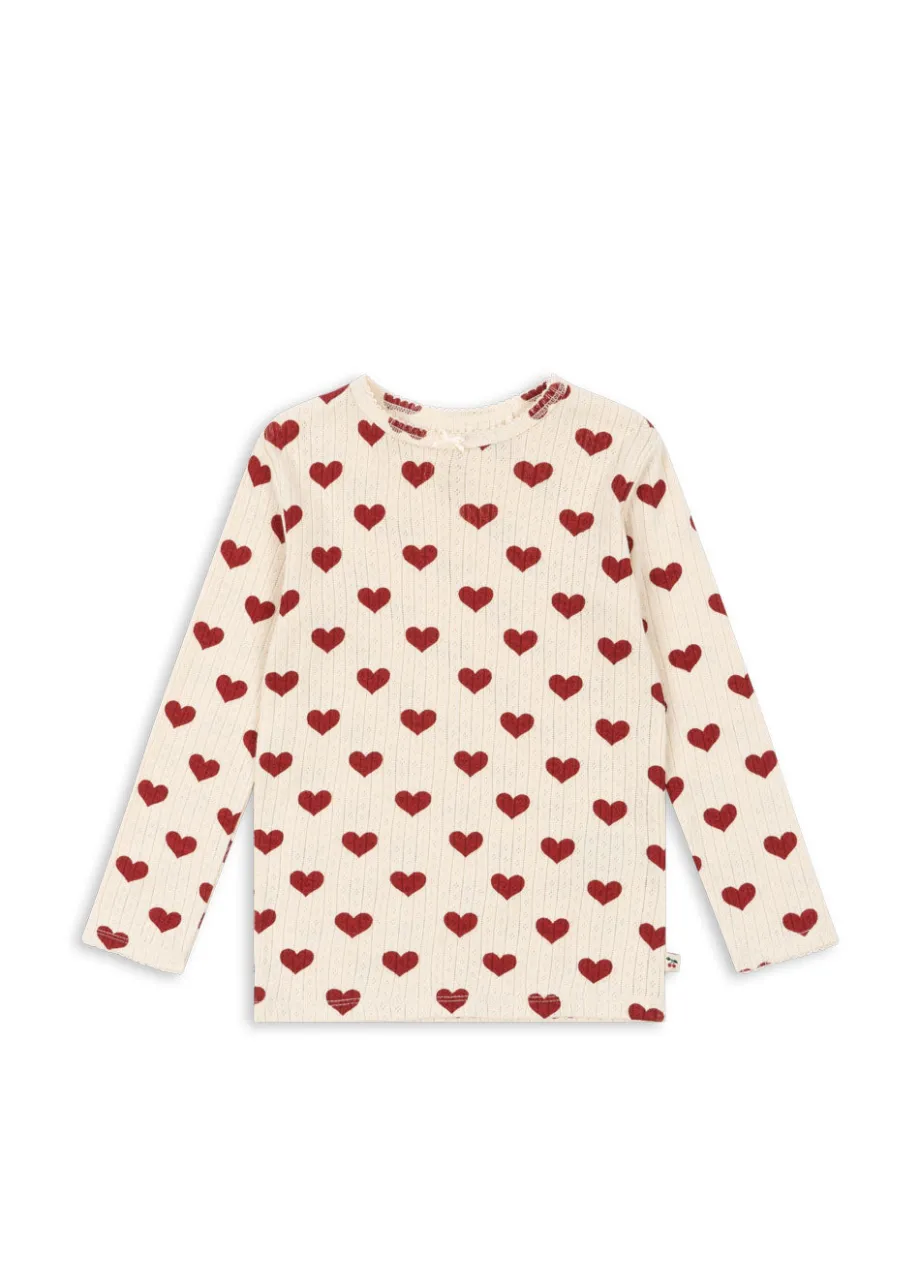 Online Konges Sløjd MINNIE BLUSE - AMOUR ROUGE amourrouge