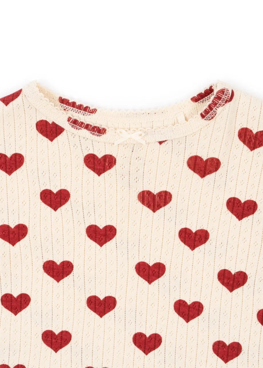 Online Konges Sløjd MINNIE BLUSE - AMOUR ROUGE amourrouge