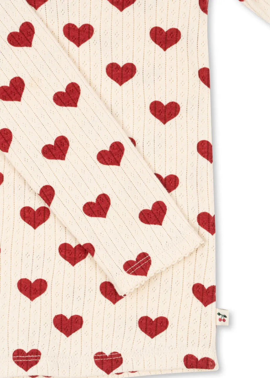 Online Konges Sløjd MINNIE BLUSE - AMOUR ROUGE amourrouge