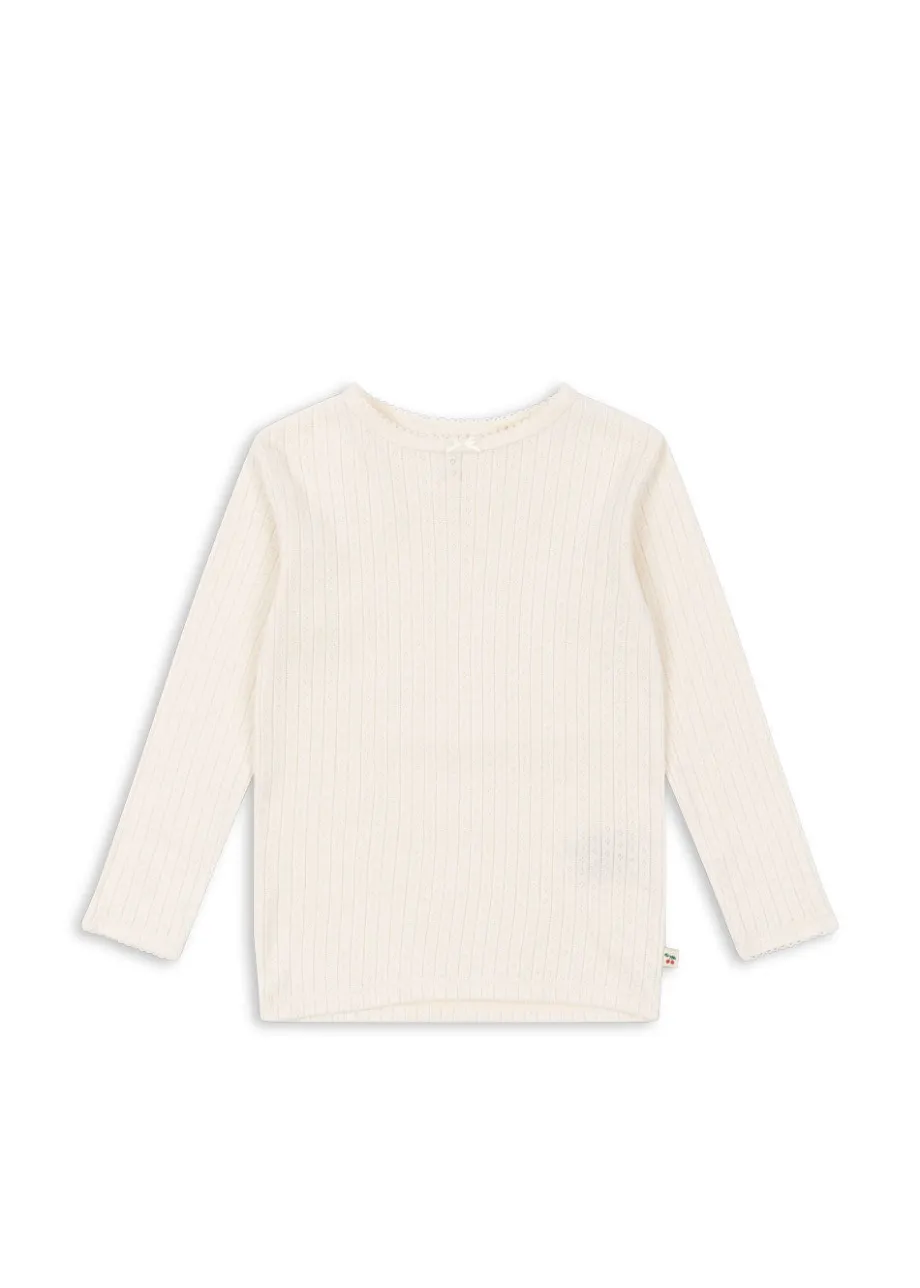 Discount Konges Sløjd MINNIE BLUSE - ANTIQUE WHITE antiquewhite