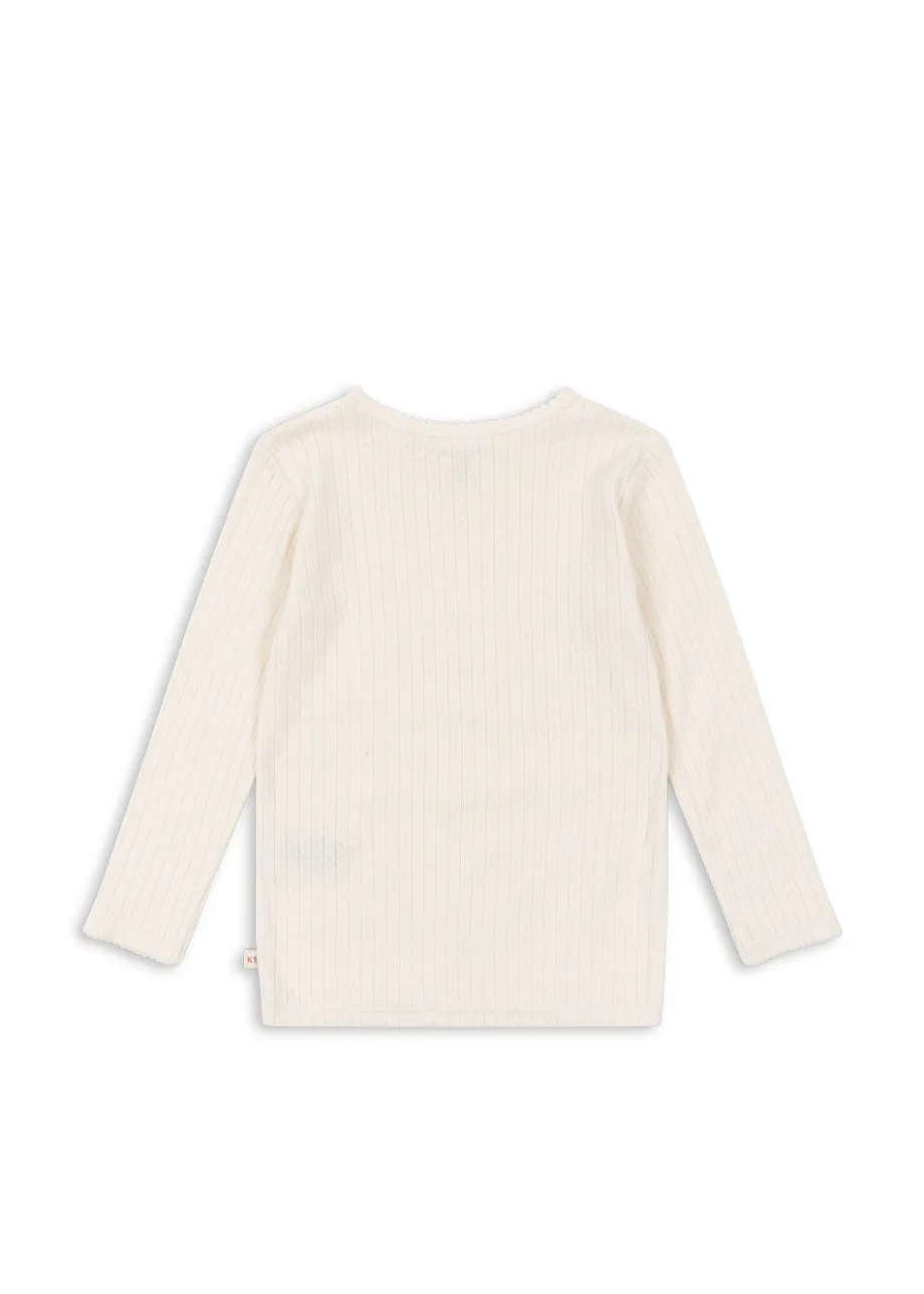 Discount Konges Sløjd MINNIE BLUSE - ANTIQUE WHITE antiquewhite