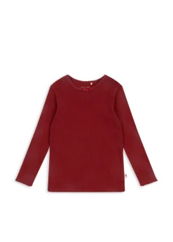 Shop Konges Sløjd Minnie bluse - red dahlia reddahlia