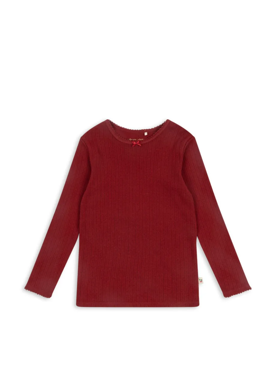 Shop Konges Sløjd Minnie bluse - red dahlia reddahlia