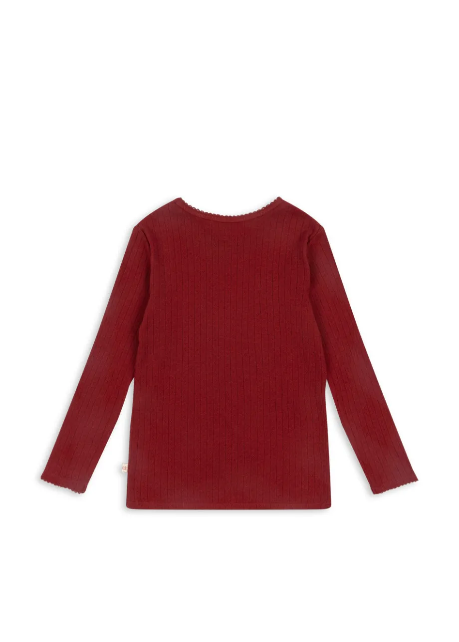 Shop Konges Sløjd Minnie bluse - red dahlia reddahlia