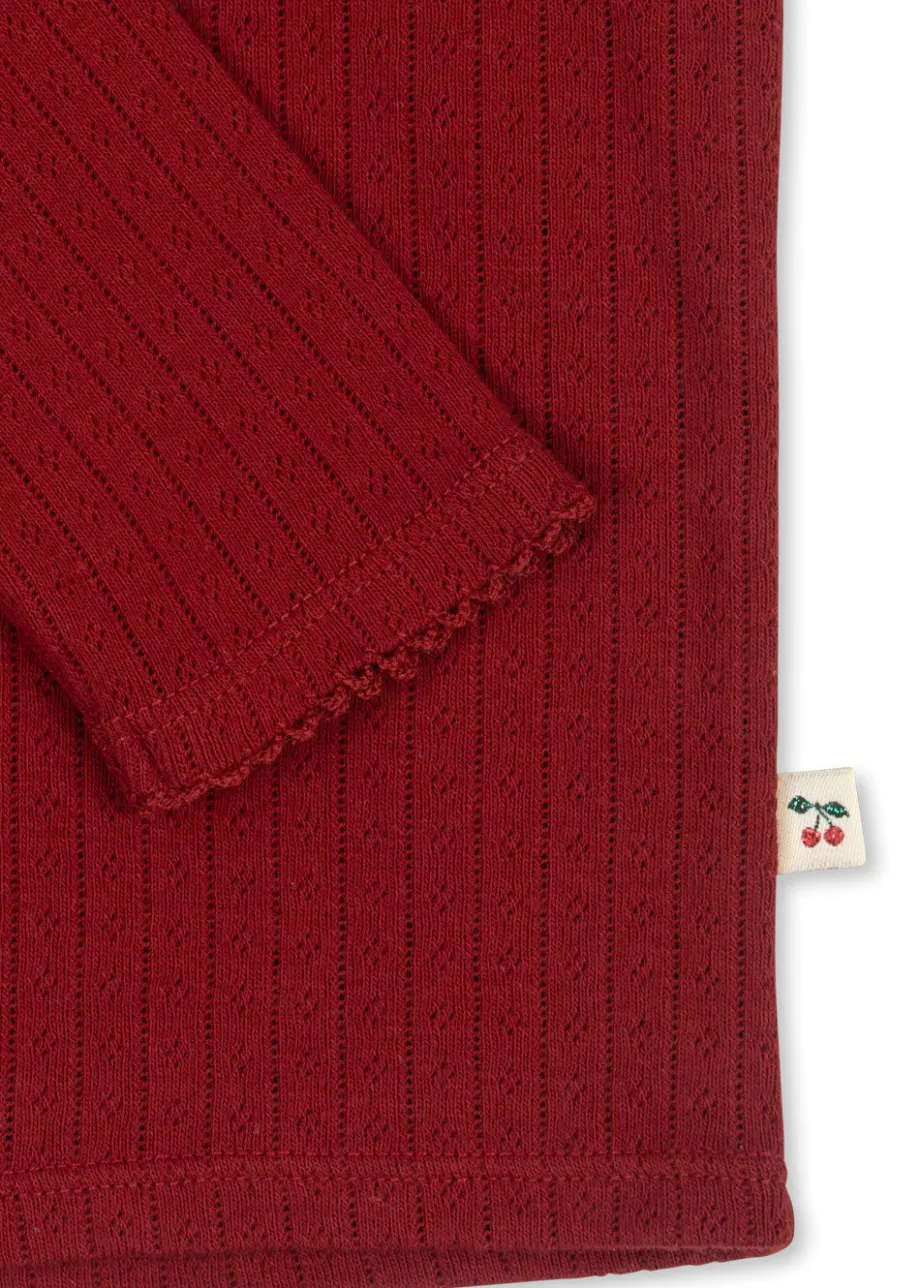 Shop Konges Sløjd Minnie bluse - red dahlia reddahlia