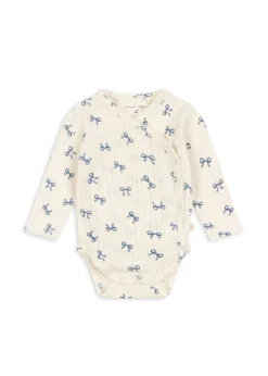 New Konges Sløjd Minnie body til nyfødt - bow bleu bowbleu