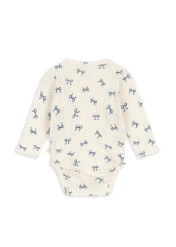 New Konges Sløjd Minnie body til nyfødt - bow bleu bowbleu