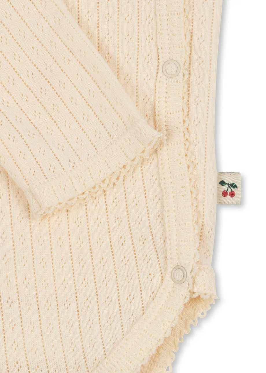 Shop Konges Sløjd Minnie body til nyfødt - buttercream