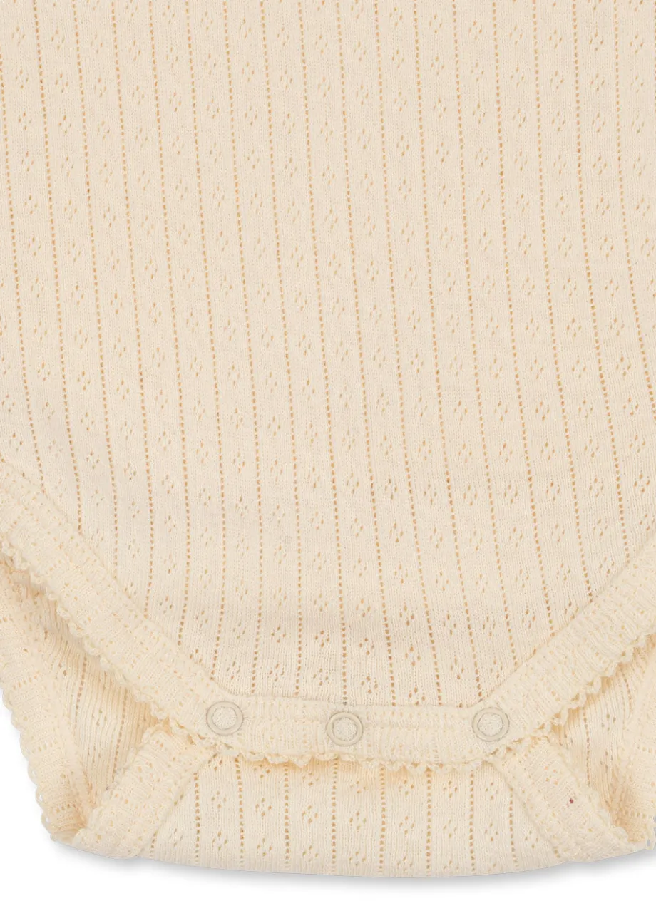 Shop Konges Sløjd Minnie body til nyfødt - buttercream