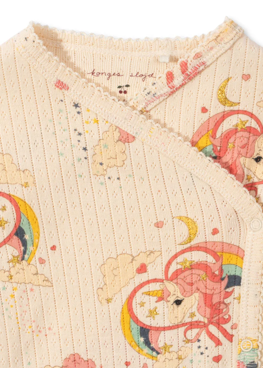 Outlet Konges Sløjd Minnie body til nyfødt - horn stars hornstars