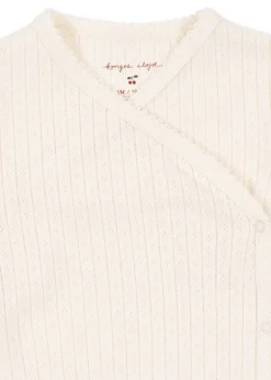 New Konges Sløjd MINNIE BODYSTOCKING TIL NYFØDT - antique white antiquewhite