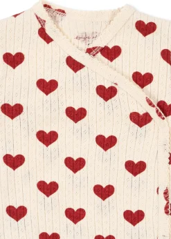 Discount Konges Sløjd MINNIE BODYSTOCKING TIL NYFØDT - amour rouge amourrouge